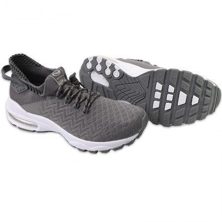 Zapatillas de Deporte Hombre Hombre Tuy Gris-Rojo